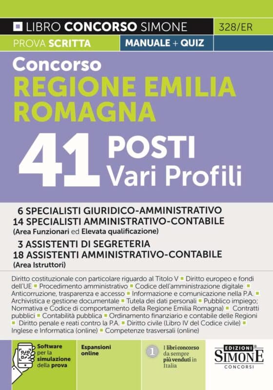 Manuale Concorsi Regione Emilia Romagna Amministrativi – Per la preparazione