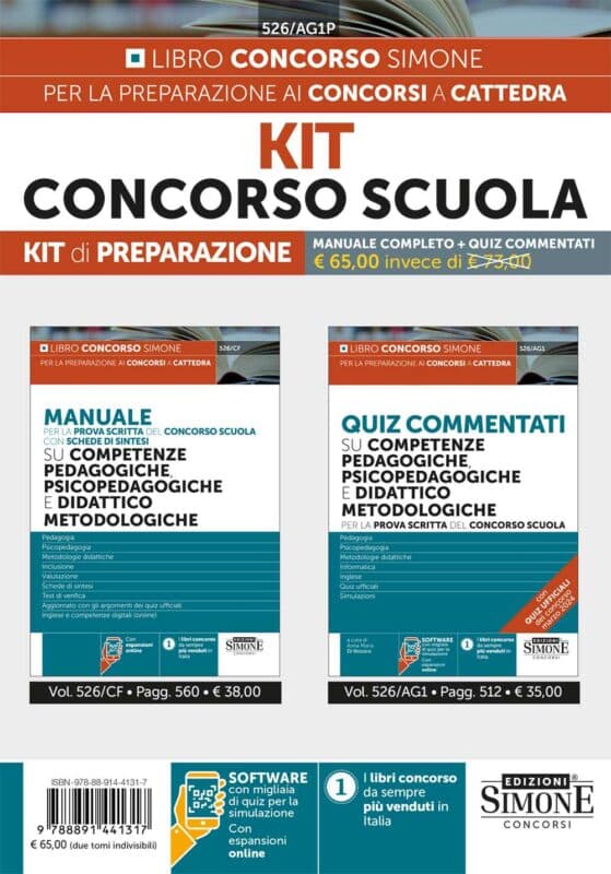 KIT Concorso Scuola PNRR2 – Manuale completo + Quiz commentati