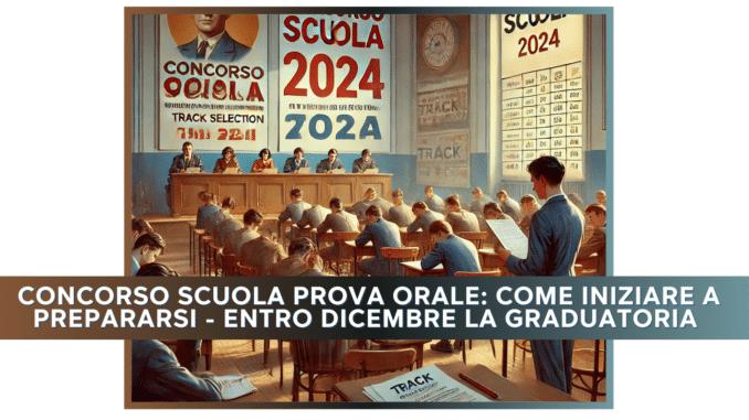 Concorso Scuola prova orale: come iniziare a prepararsi - Entro dicembre la graduatoria