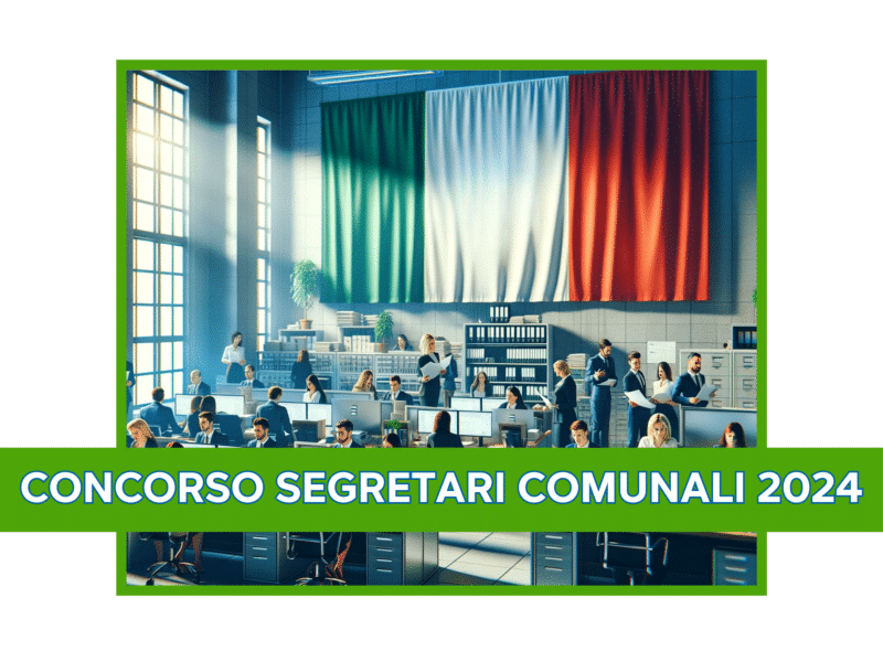 Concorso Segretari Comunali 2024