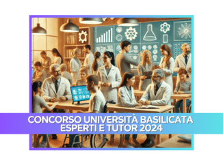 Concorso Università Basilicata esperti e tutor 2024