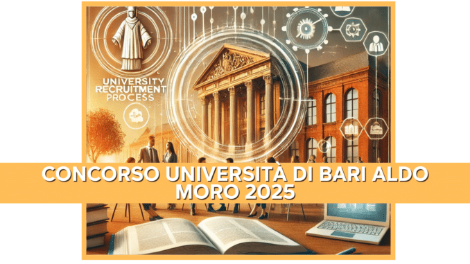 Concorso Università di Bari Aldo Moro 2025 - 14 posti per vari profili