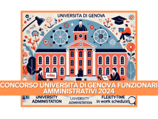 Concorso Università di Genova funzionari amministrativi 2024