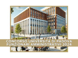 Concorso Università di Padova Funzionari Amministrativi 2024