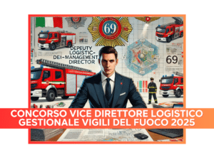 Concorso Vice Direttori Logistico Gestionali Vigili del Fuoco 2025