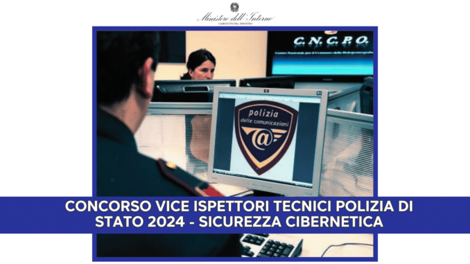 Concorso Vice Ispettori Tecnici Polizia di Stato  177 posti - Iniziano le prove orali