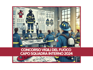 Concorso Vigili del Fuoco Capo Squadra Interno 2024