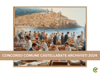Concorso comune Castellabate Archivisti 2024 - posti con licenza media