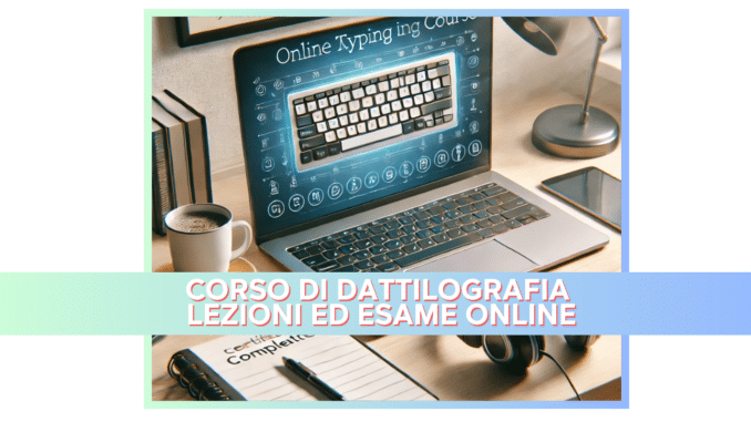 Corso di Dattilografia – Lezioni ed esame online