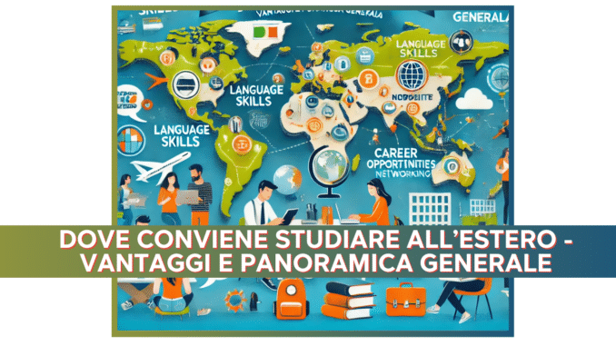 Dove conviene studiare all'Estero - Vantaggi e Panoramica generale