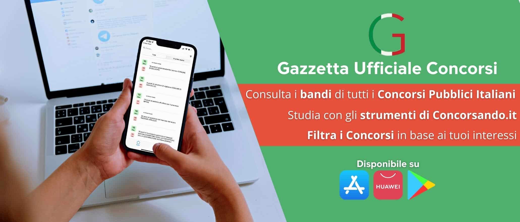 App Gazzetta Ufficiale Concorsi – Consulta Tutti I Bandi Di Concorso