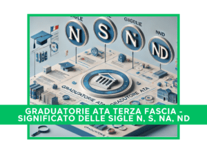 Graduatorie ATA Terza Fascia - Significato delle Sigle