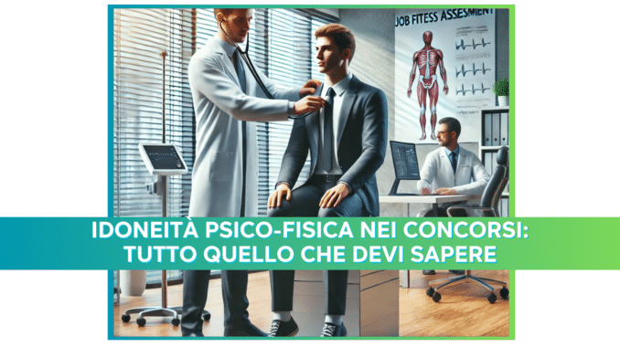 Idoneità psico-fisica nei concorsi: tutto quello che devi sapere