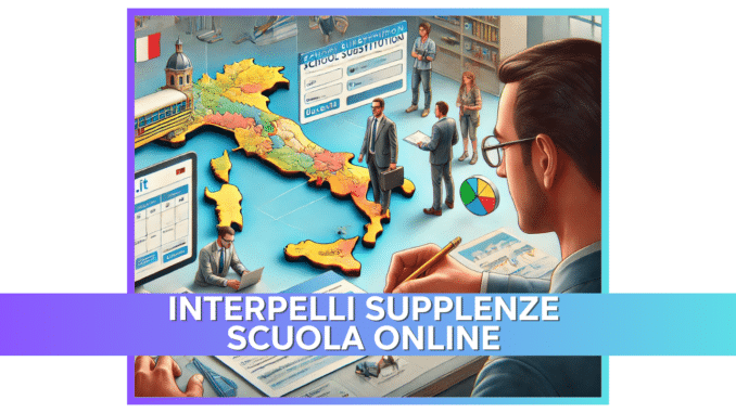 Interpelli Supplenze Scuola Online