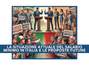 LA SITUAZIONE ATTUALE DEL SALARIO MINIMO IN ITALIA E LE PROPOSTE FUTURE