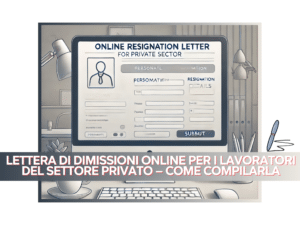 Lettera di dimissioni online per i lavoratori del settore privato – Come compilarla