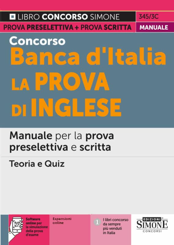 Manuale Completo Concorsi Banca d’Italia – La prova di Inglese