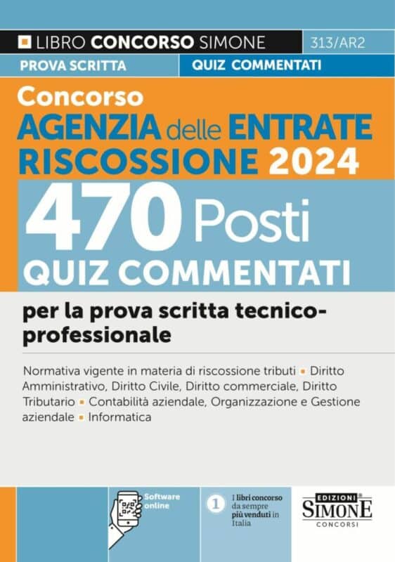 Manuale Concorso Agenzia delle Entrate Riscossione – Quiz Commentati