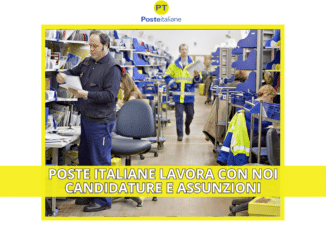 POSTE ITALIANE LAVORA CON NOI - CANDIDATURE E ASSUNZIONI