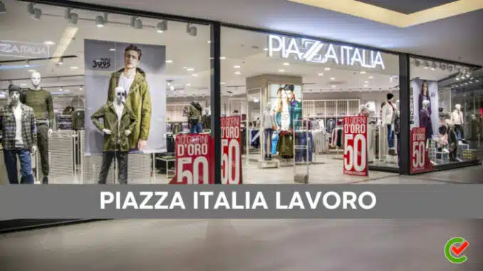 Piazza italia abbigliamento sale sito ufficiale