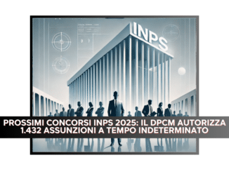 Prossimi Concorsi INPS 2025: Il DPCM autorizza 1.432 assunzioni a tempo indeterminato