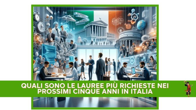 Quali sono le lauree più richieste nei prossimi cinque anni in Italia?