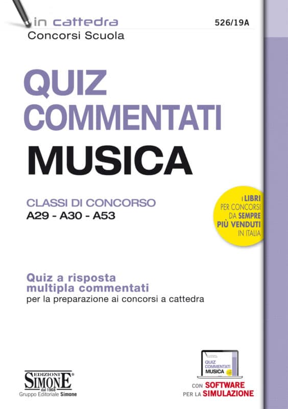 Manuale di Musica Con Quiz Commentati – Classi di concorso A29 – A30 (ex A031 – A032) – A53