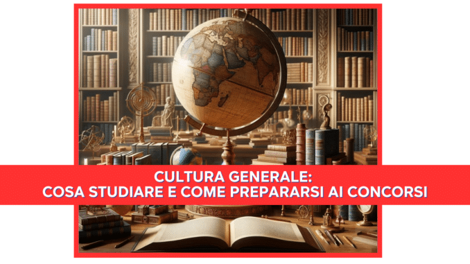 Cultura generale: cosa studiare e come prepararsi ai concorsi