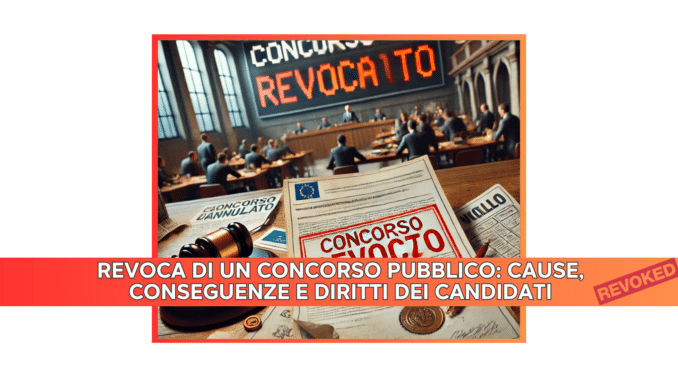 Revoca di un Concorso Pubblico: Cause, Conseguenze e Diritti dei Candidati