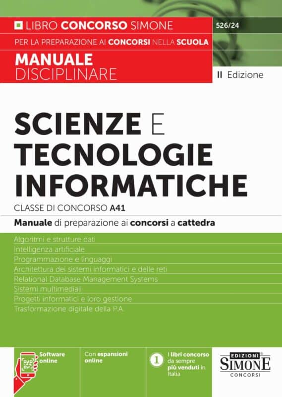 Scienze e tecnologie informatiche – Classe di concorso A41 – Manuale disciplinare