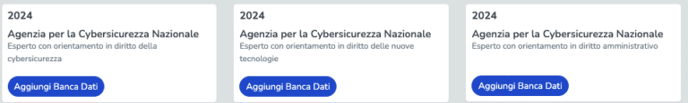 Concorsi ACN Giuristi Esperti 2024 - 45 Posti Per Laureati