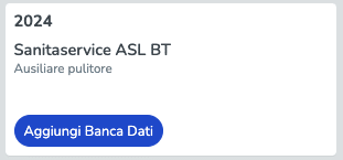 Banca dati ufficiale Concorso asl bt sanità service
