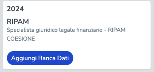 banche dati di esercitazione - Concorso Coesione RIpam  2024