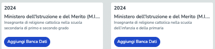 Banche dati di esercitazione concorso. insegnanti religione cattolica 2024