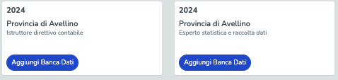 banche dati di esercitazione (NON UFFICIALI) Concorso Provincia di Avellino