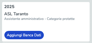 Banca dati di esercitazione - Concorso ASL Taranto Assistente amministrativo 