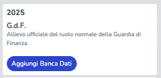 Concorso Guardia di Finanza Allievi Ufficiali, banca dati