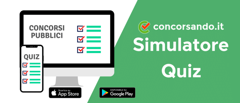 Quiz Concorsi - Esercitati con il Simulatore Concorsando.it