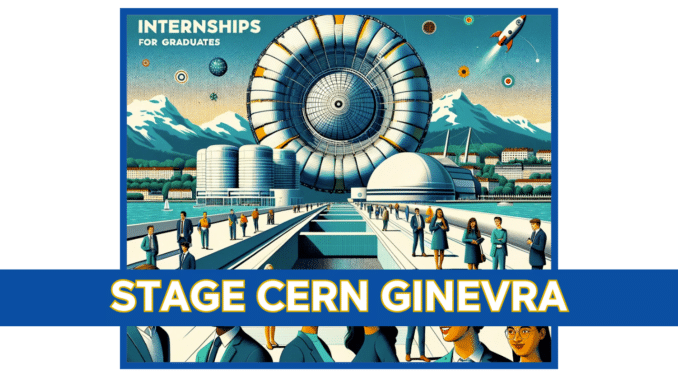 Tirocini CERN di Ginevra 2024 - Opportunità di Stage per Studenti Universitari