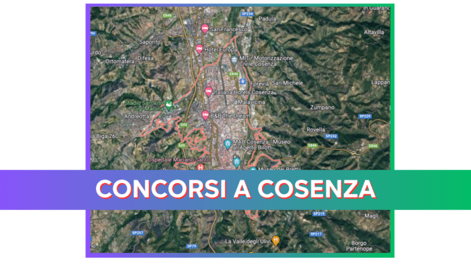 Concorsi Cosenza 2025 – Tutti i bandi nella provincia