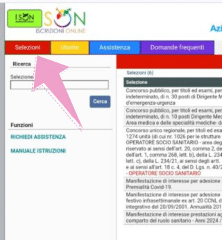 selezioni: concorso oss campania 2024/2025.