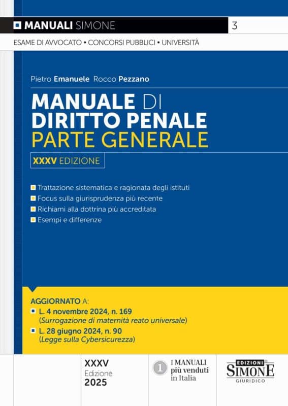 Manuale di Diritto Penale (Parte generale)