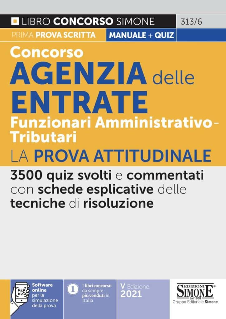 Concorso Agenzia Delle Entrate Funzionari Amministrativo-Tributari – La ...