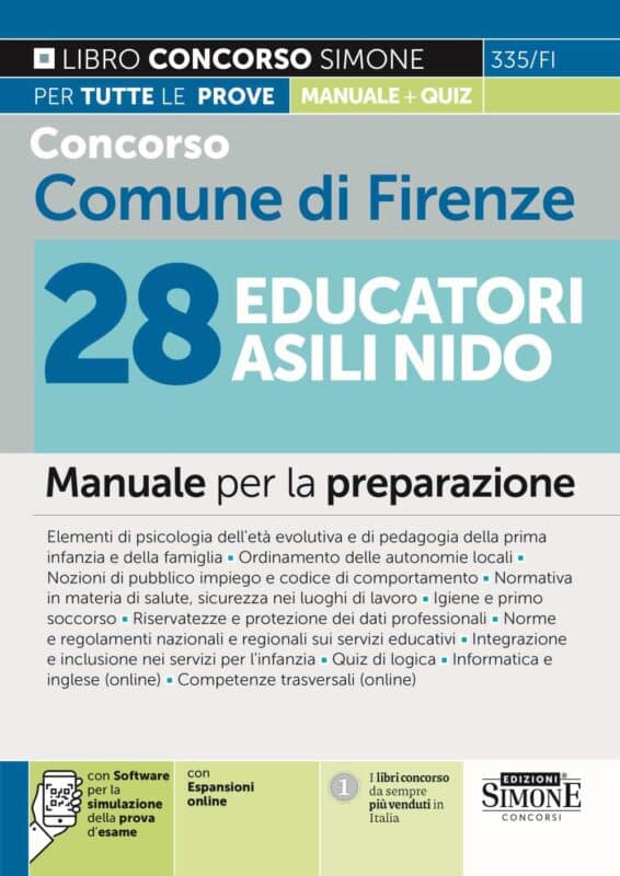 Manuale Concorso Comune di Firenze Funzionari Educatori – Per la Preparazione