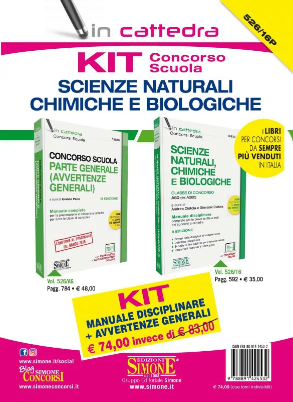 Scuola, nuovo concorso per docenti materie scientifiche: banditi 1685  posti, Sicilia inclusa