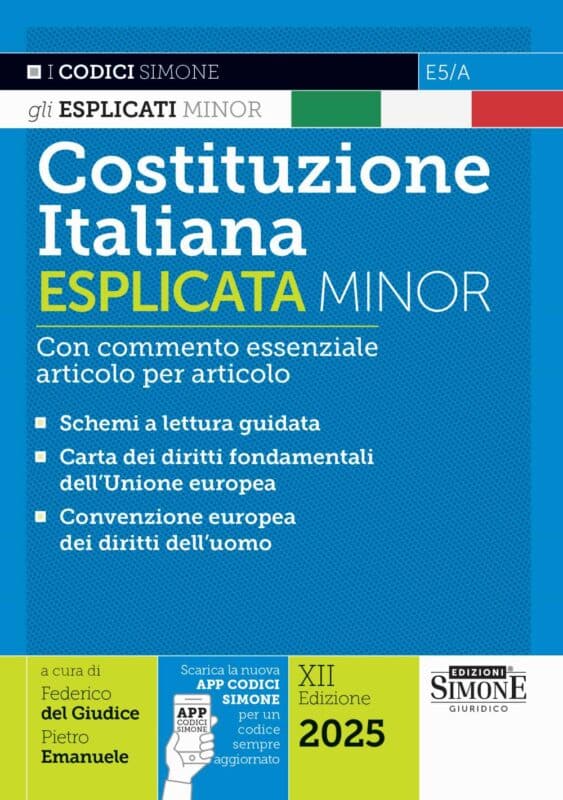 Costituzione Italiana Esplicata Minor